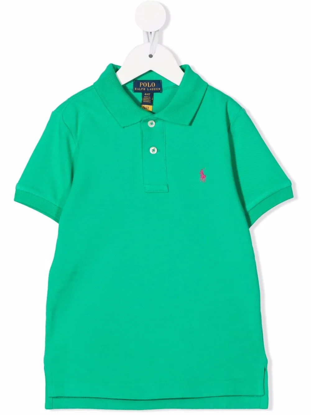 

Ralph Lauren Kids playera tipo polo con logo bordado - Verde