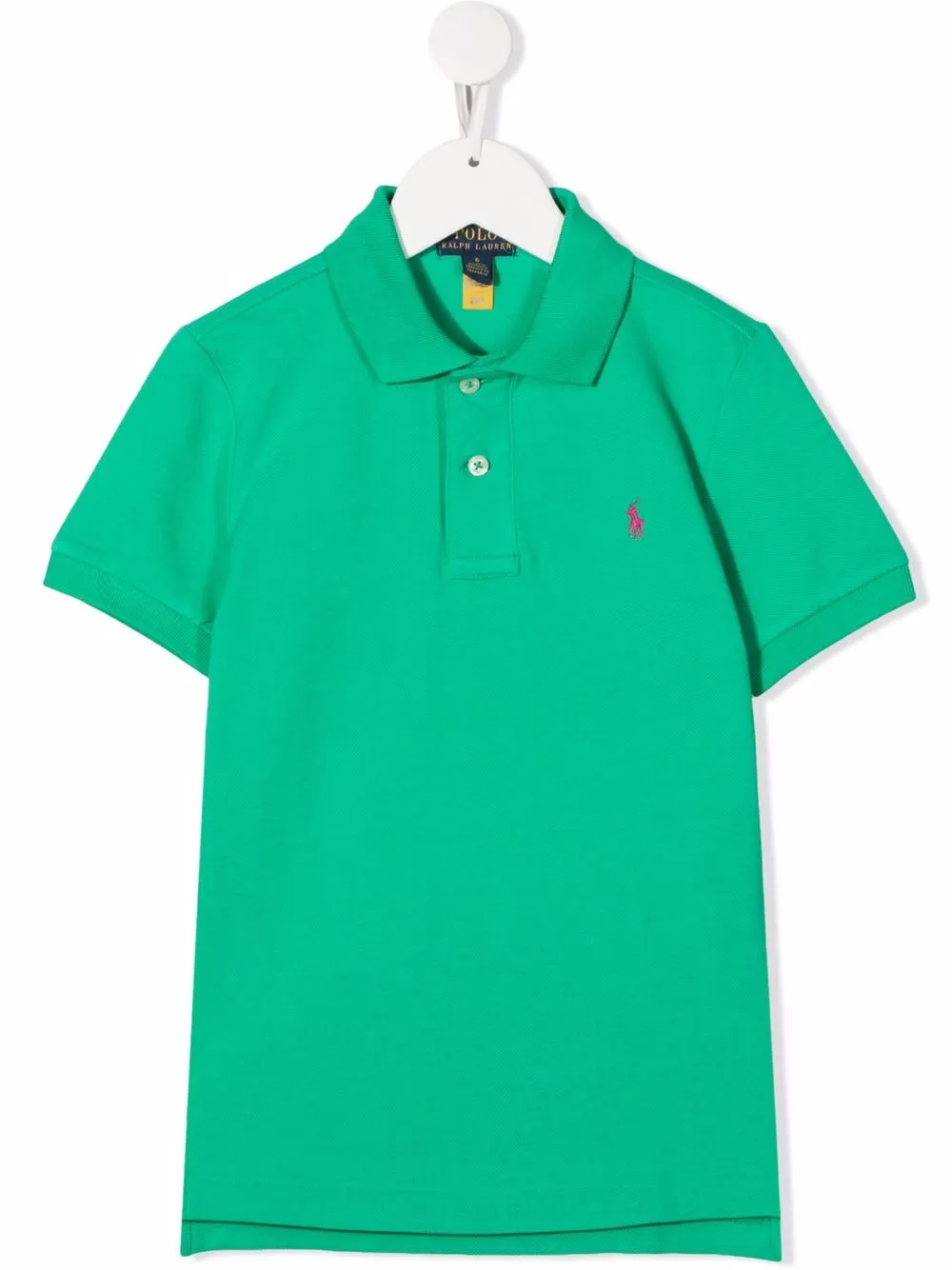 

Ralph Lauren Kids playera tipo polo con logo bordado - Verde