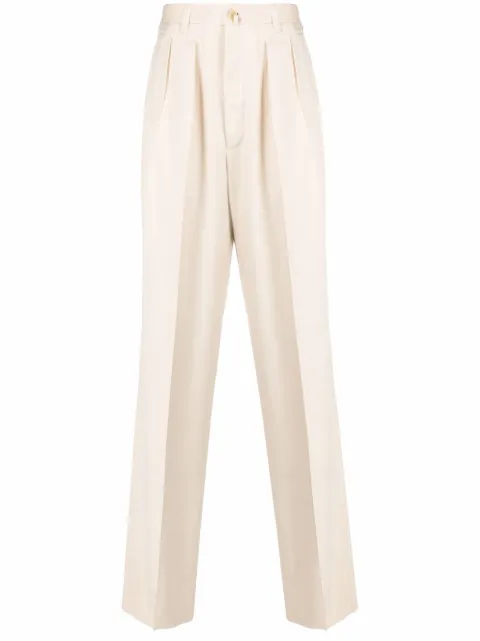 Giuliva Heritage silk tailored trousers