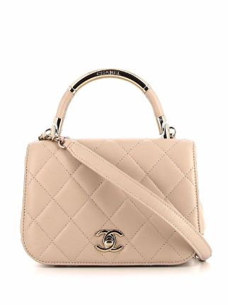 CHANEL Pre-Owned 2005/2005 Cambon Line Puch Bag - White for Women