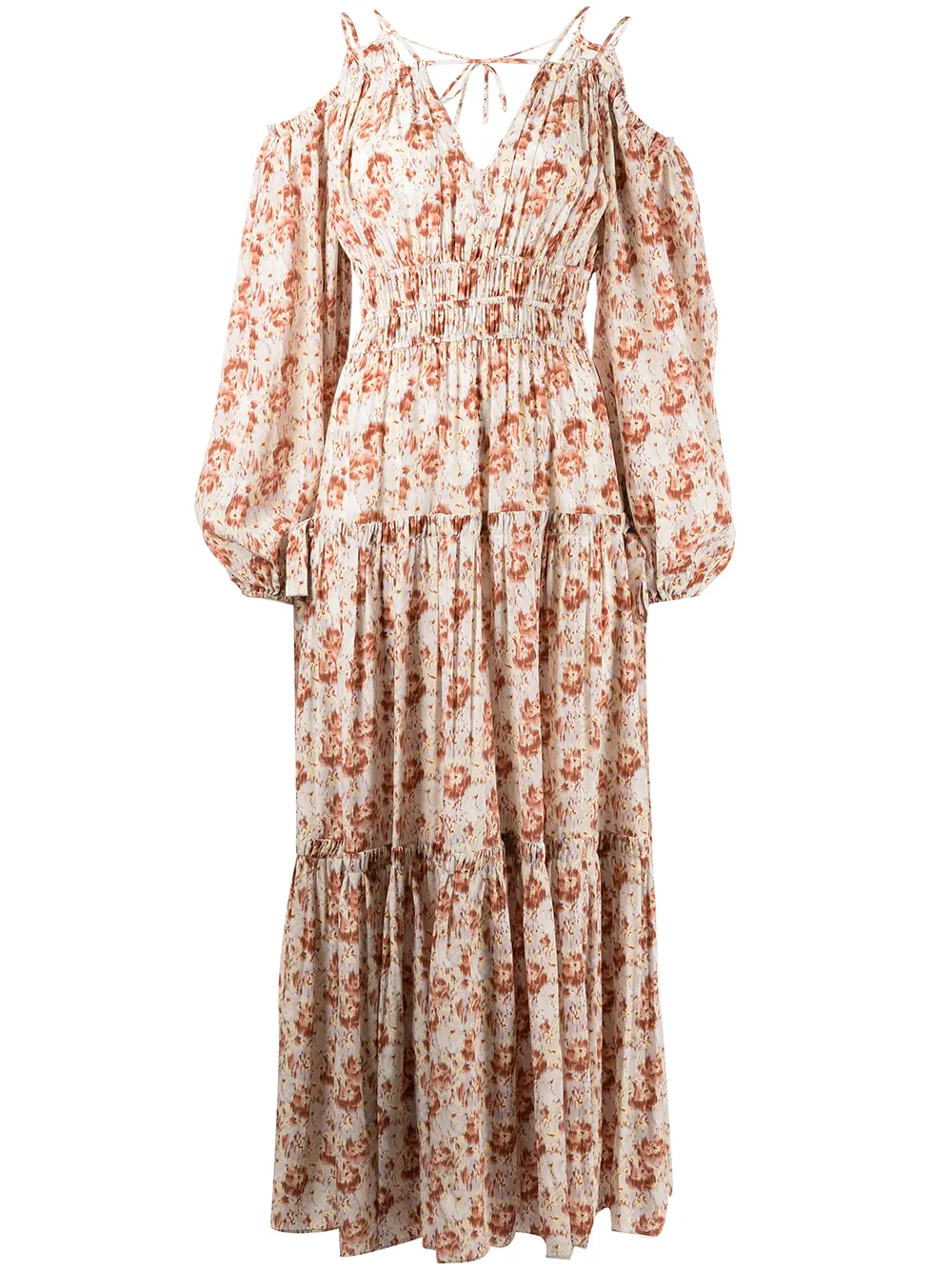 

Ulla Johnson vestido largo Marguerite - Neutro
