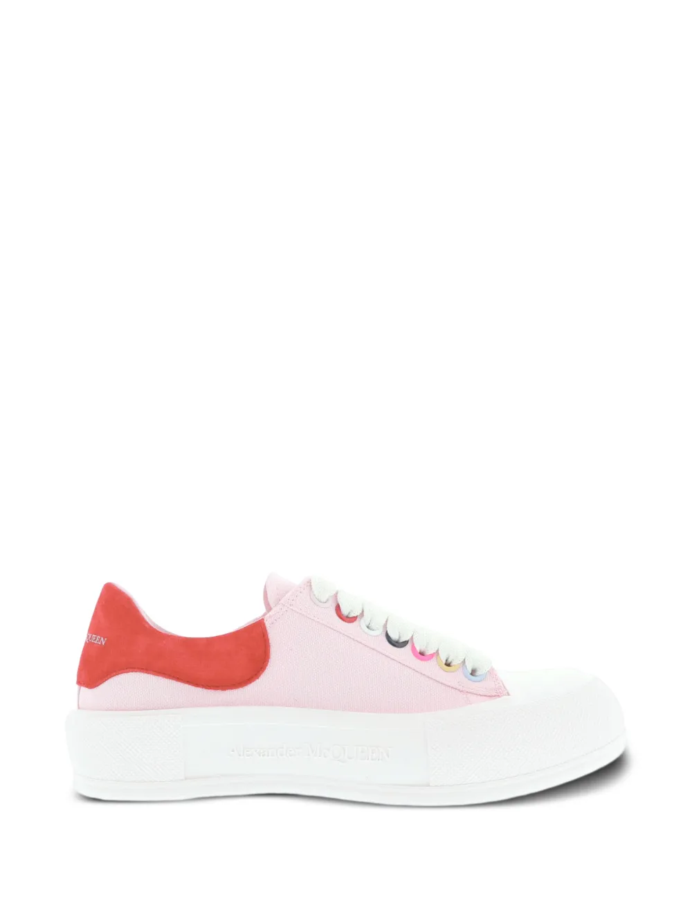 Alexander McQueen low-top canvas sneakers · 39