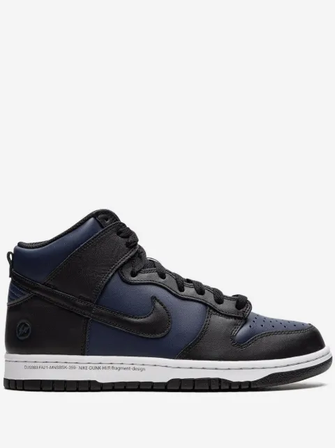 Nike x Fragment Design Dunk High "Tokyo" sneakers