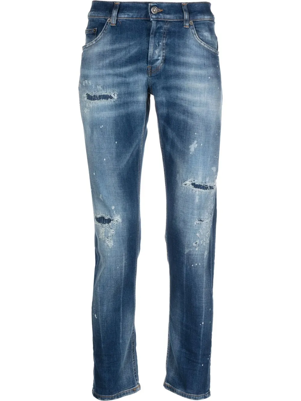 

DONDUP bleached-wash detail jeans - Blue