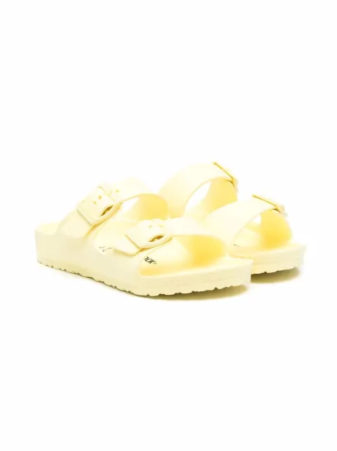 Birkenstock Kids صندل 'أريزونا إيفا' بسير مزدوج