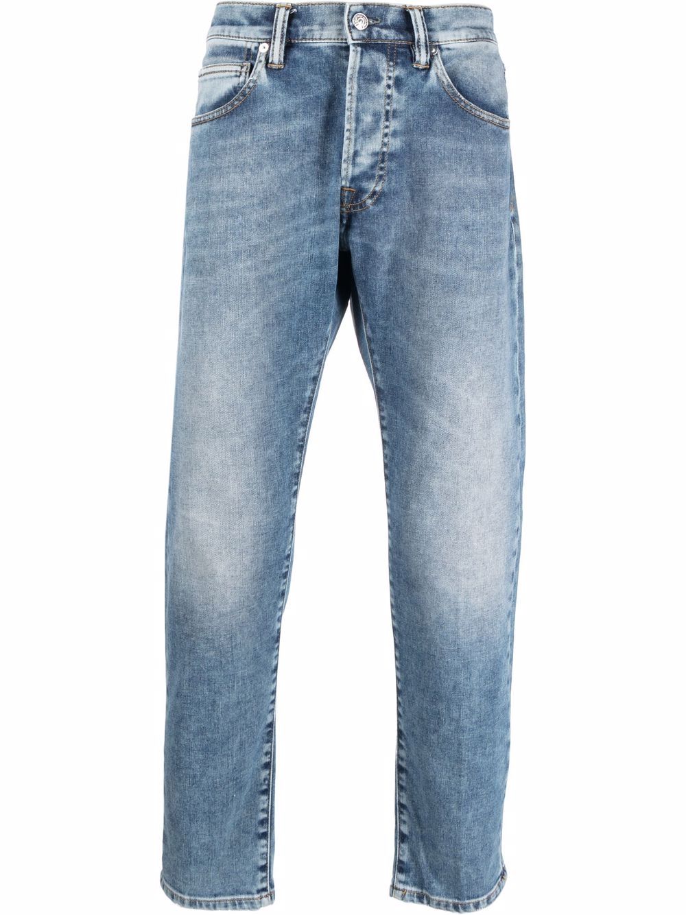 Nine In The Morning Rock Slim-cut Jeans In Blue
