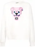 DOMREBEL cartoon-print sweatshirt - White