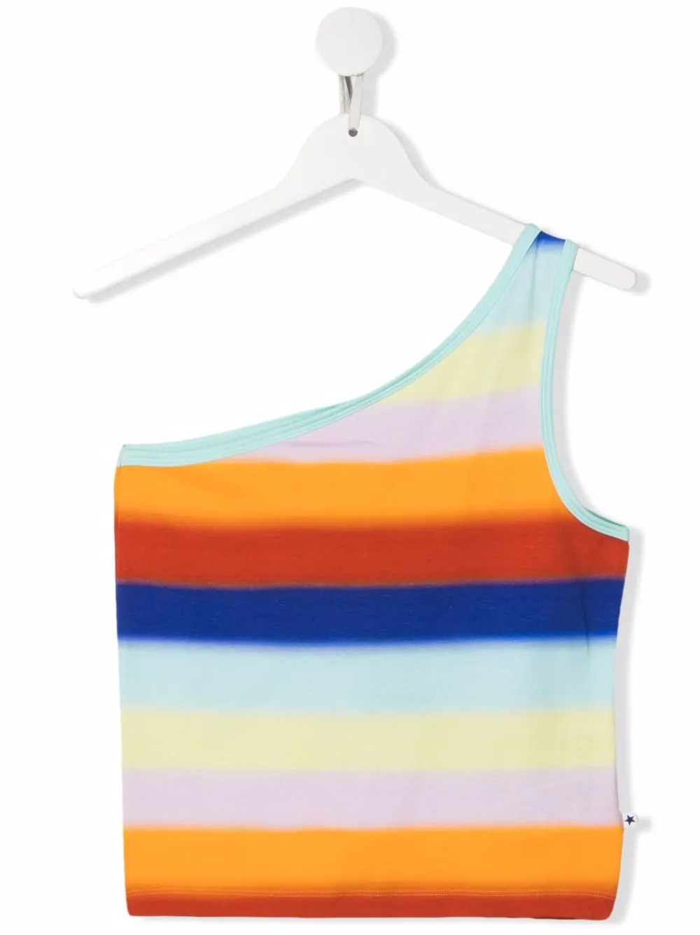 

Molo top corto con estampado Glowy Rainbow - Naranja