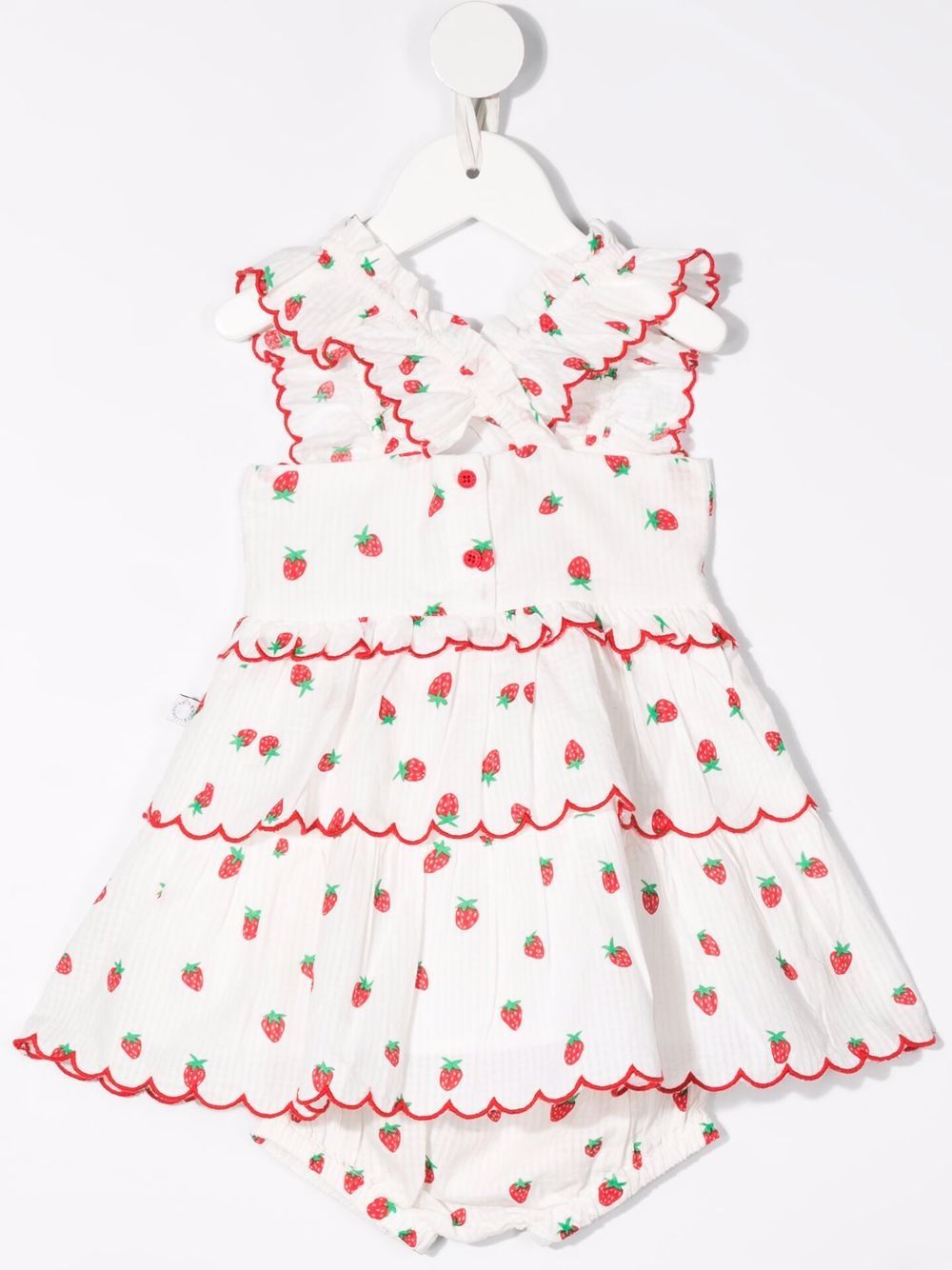 Stella McCartney Kids Strawberry-motif Cotton Dress - Farfetch