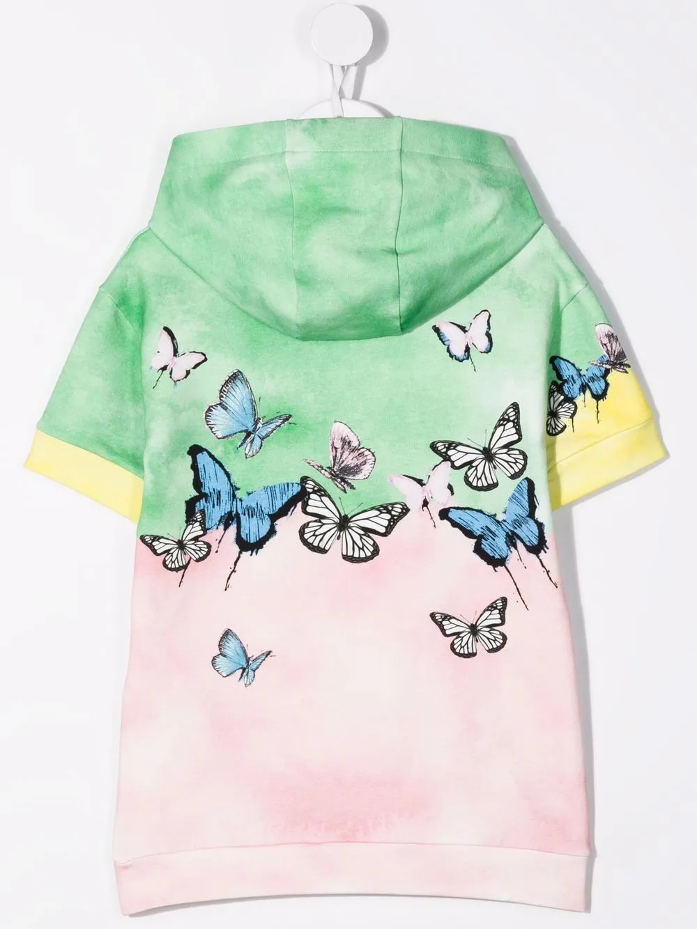 Ermanno Scervino Junior Jurk met tie-dye print - Roze
