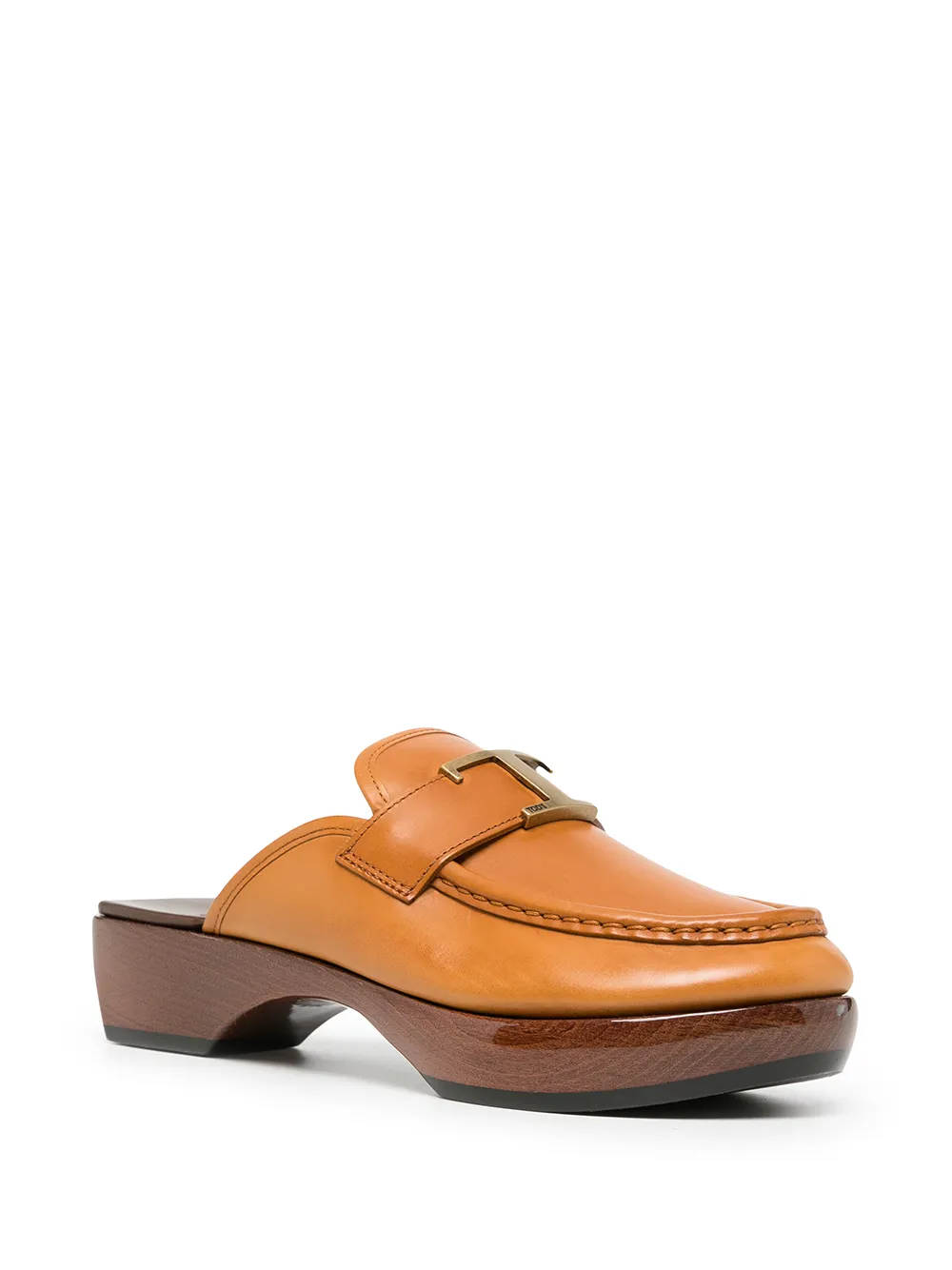 Tod's Leren muiltjes - Bruin