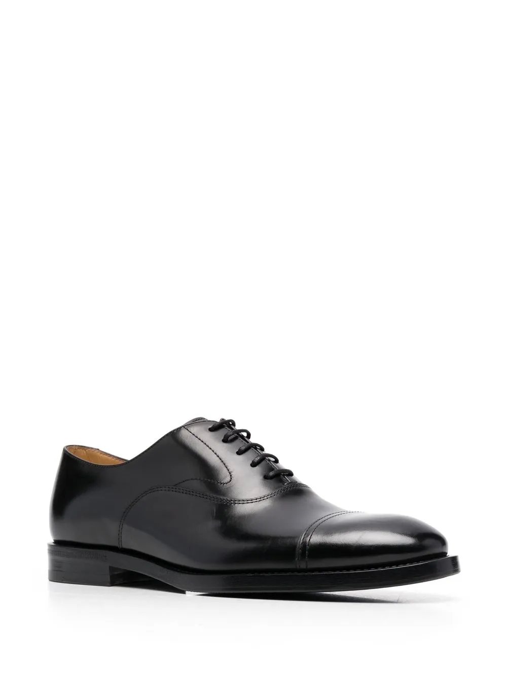 brunellocucinelli Brunello Cucinelli Oxford leren veterschoenen - Zwart