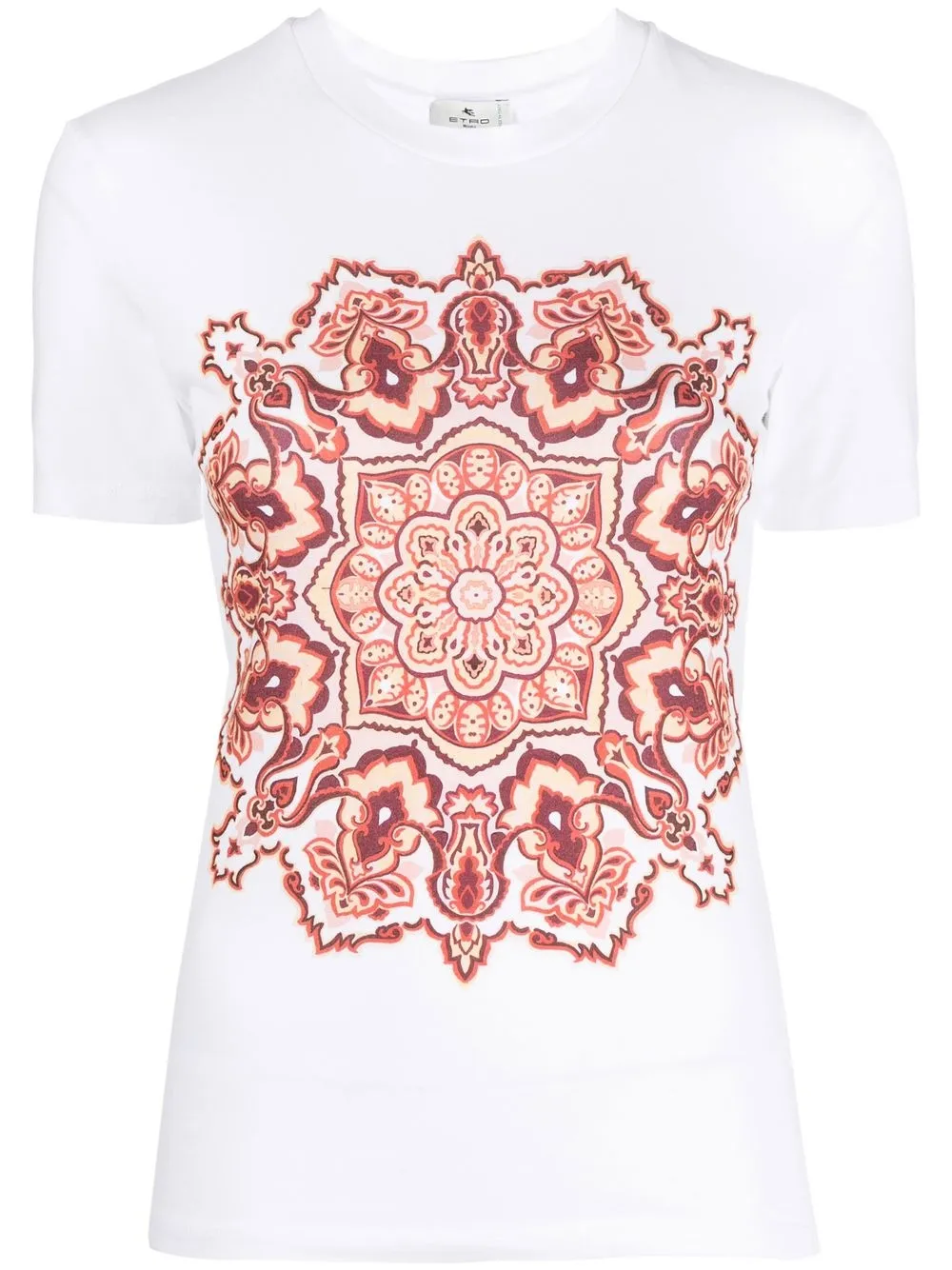 

ETRO playera con estampado Mandala - Blanco