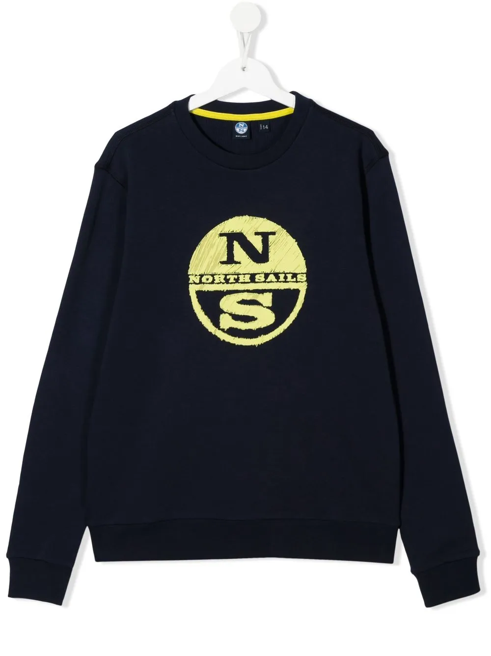 

North Sails Kids sudadera con logo estampado - Azul