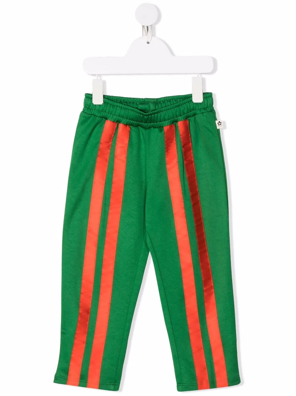 

Mini Rodini pantalones con rayas laterales - Verde