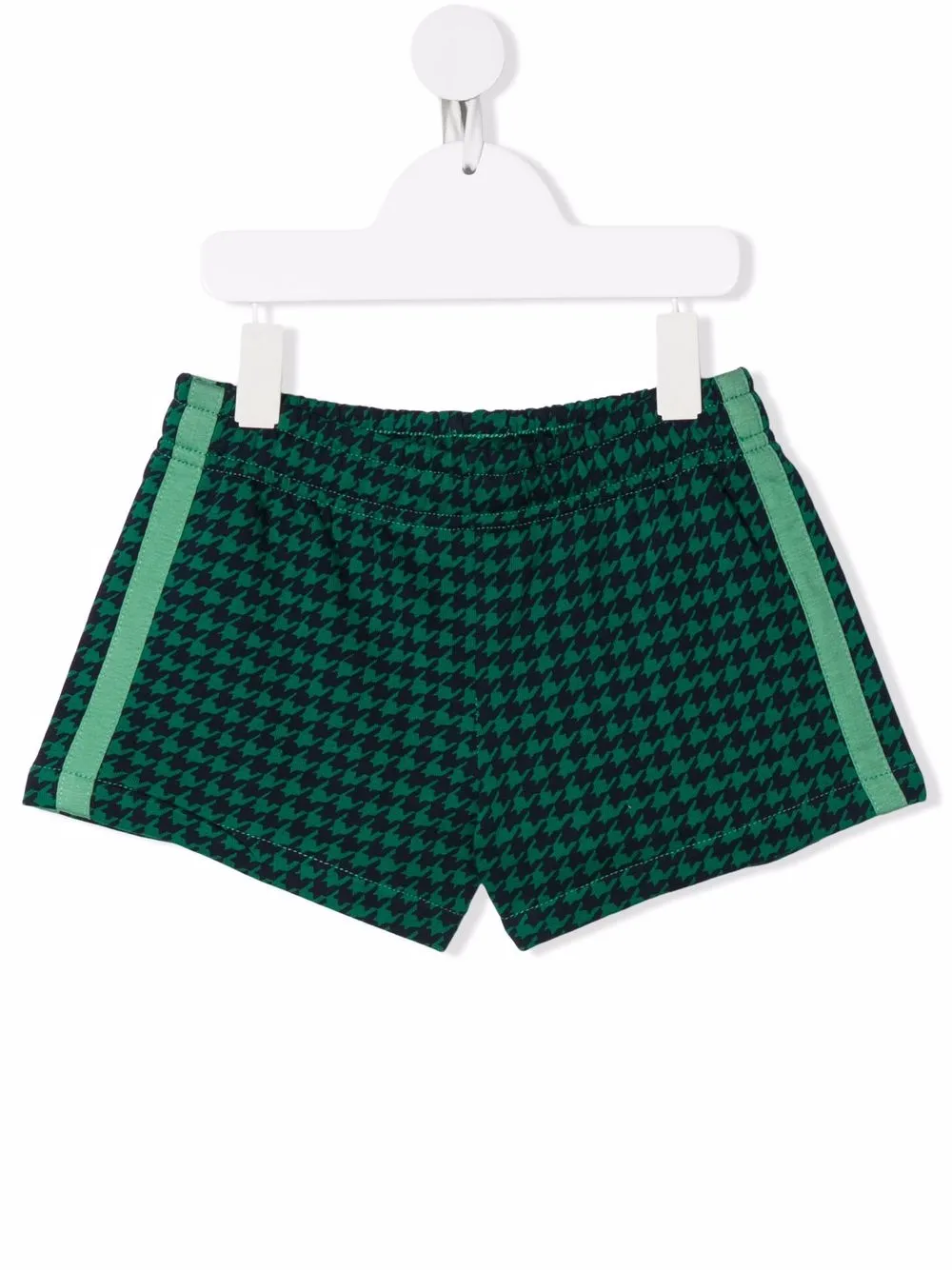 

Mini Rodini shorts con cuadros estampados - Verde