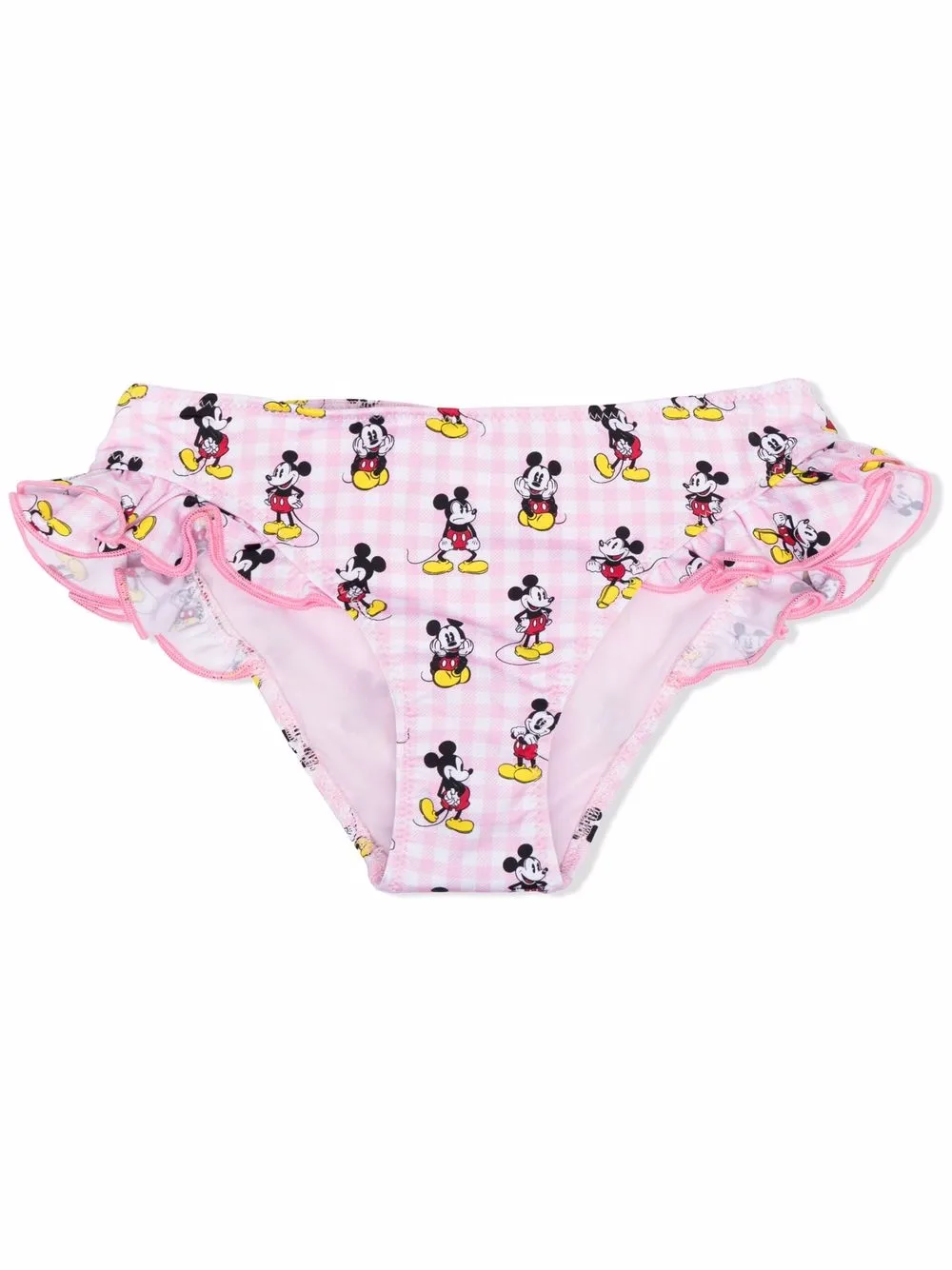 

MC2 Saint Barth Kids Micky Mouse-print bikini bottoms - Pink