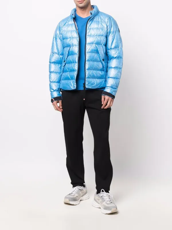 Moncler logo-patch Puffer Jacket - Farfetch