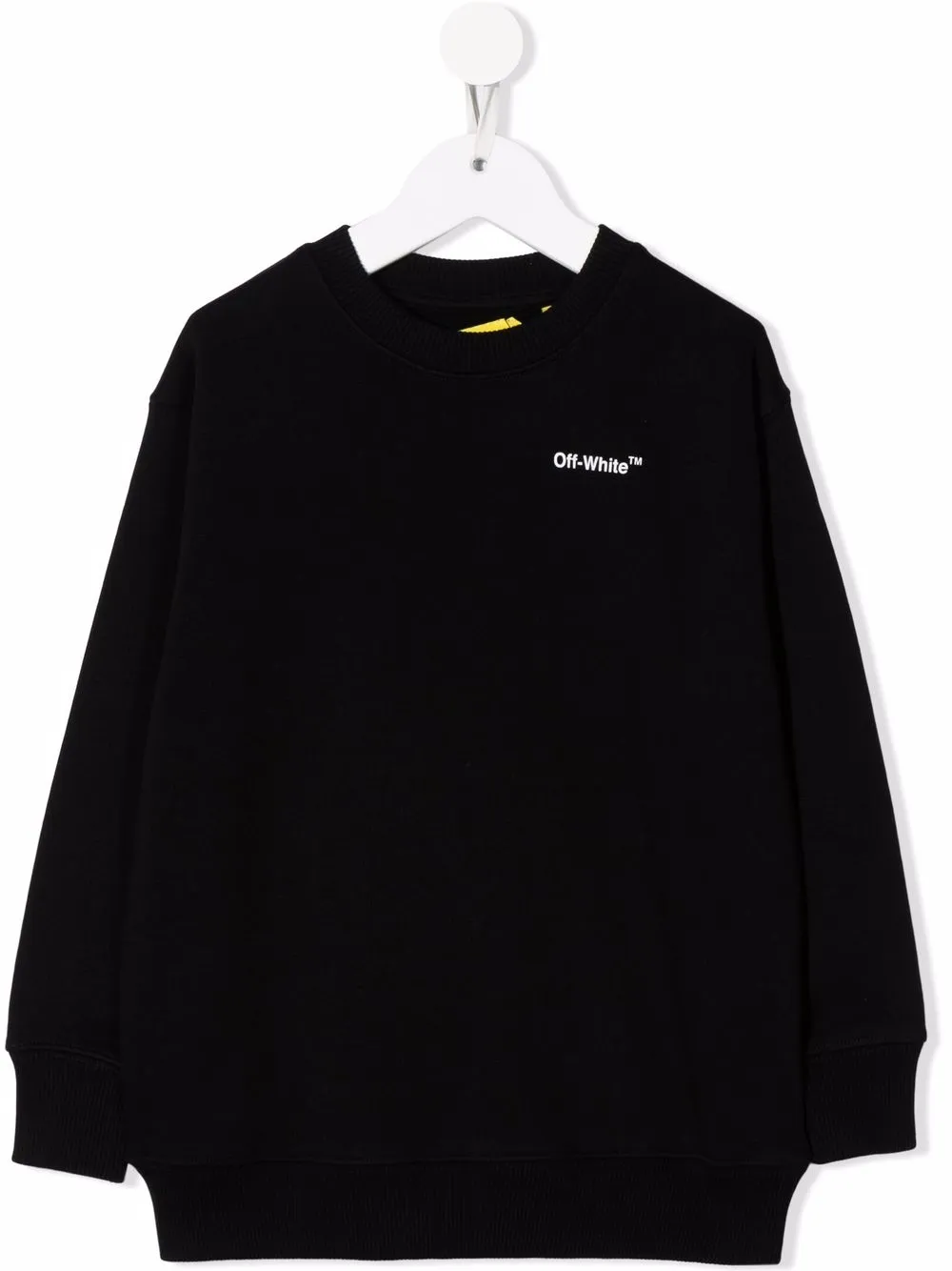 

Off-White Kids sudadera con logo estampado - Negro