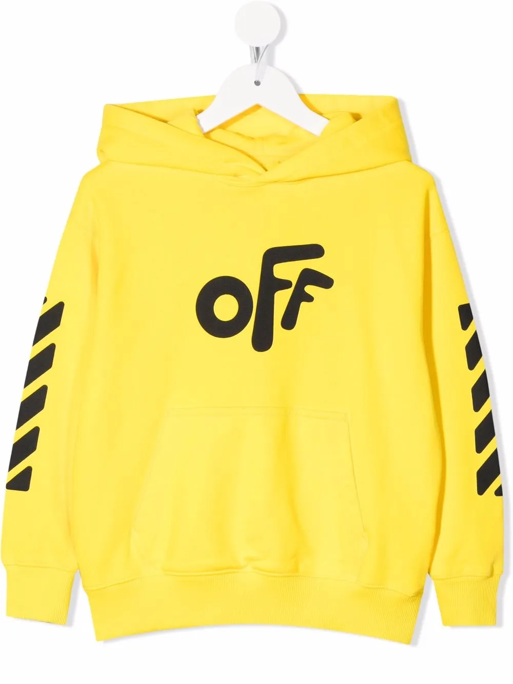 

Off-White Kids hoodie con logo estampado - Amarillo