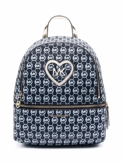 Michael Kors Kids شنطة ظهر بطبعة مونوغرام