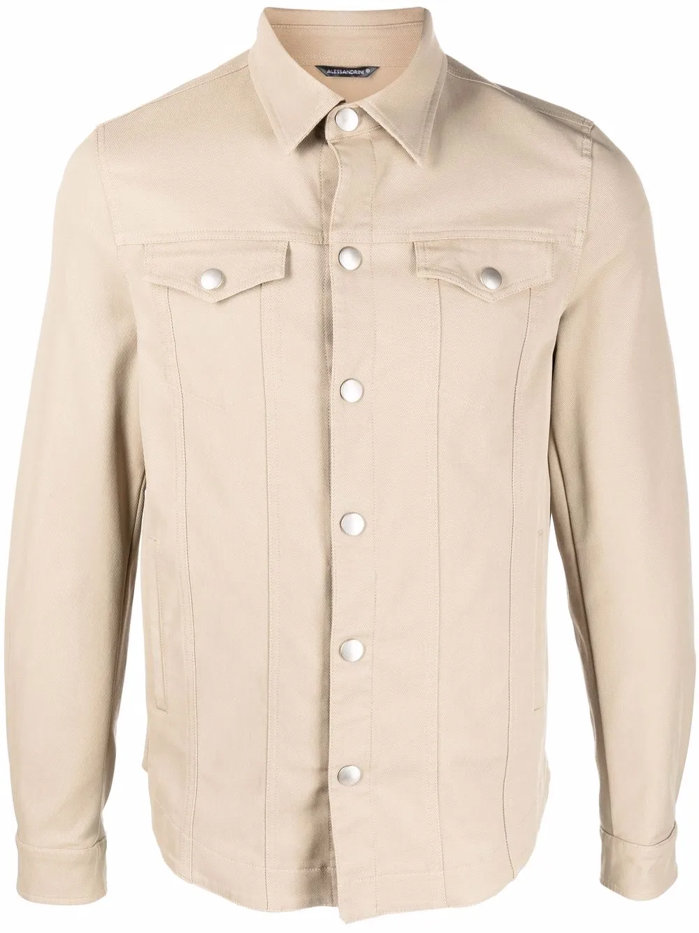 

Daniele Alessandrini button-down shirt jacket - Neutrals