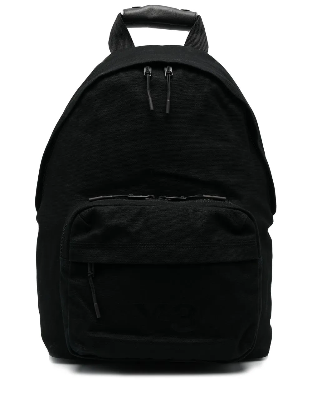 

Y-3 embroidered-logo backpack - Black