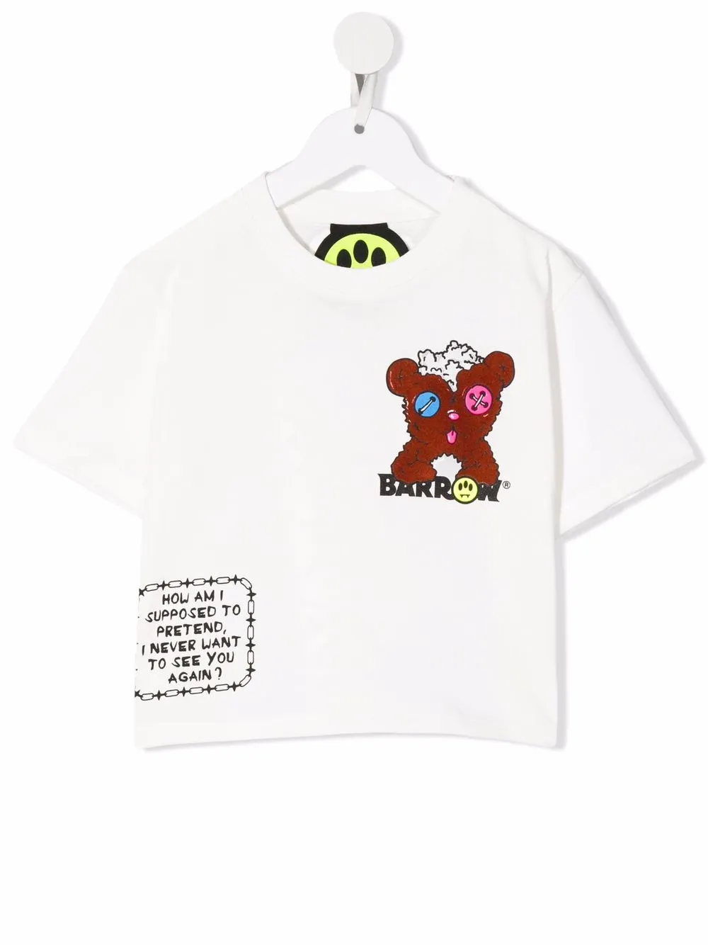 Barrow kids playera con logo estampado - Blanco