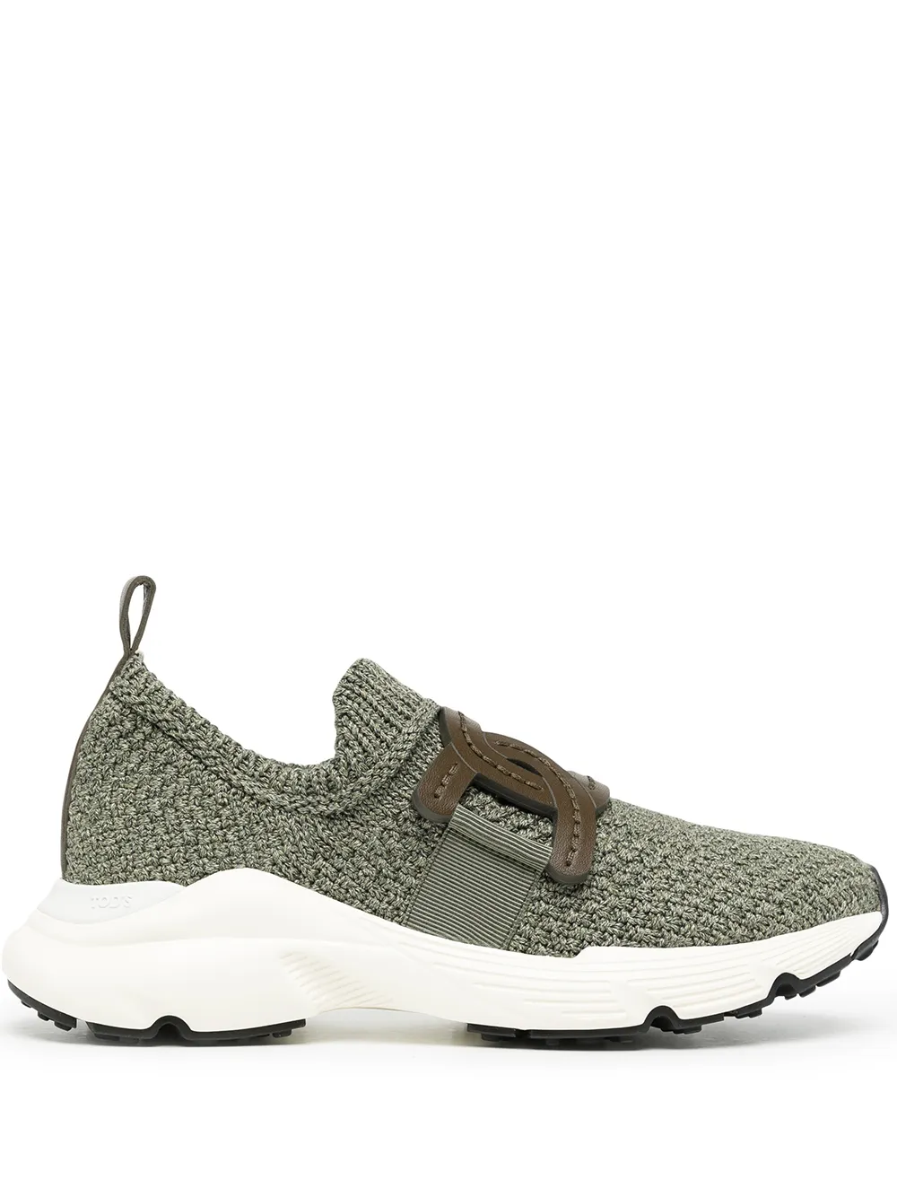 

Tod's slip-on knit sneakers - Green