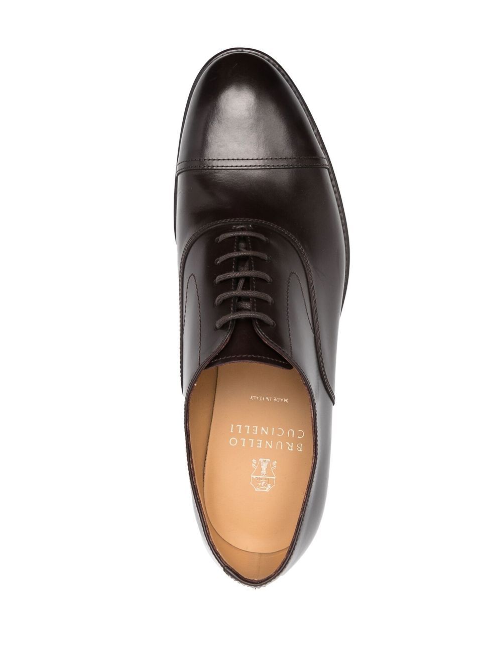 Brunello Cucinelli lace-up leather Oxford shoes Men