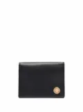 Versace Medusa-charm leather wallet - Black