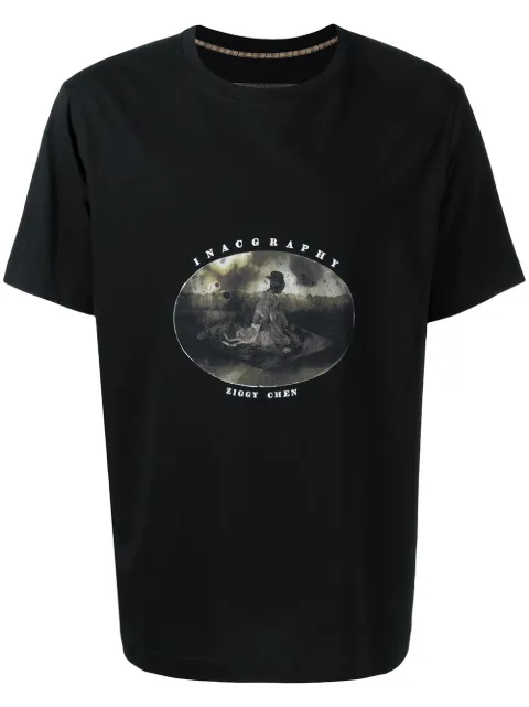 Ziggy Chen graphic-print cotton T-shirt 
