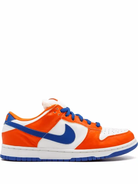 blue white orange dunks