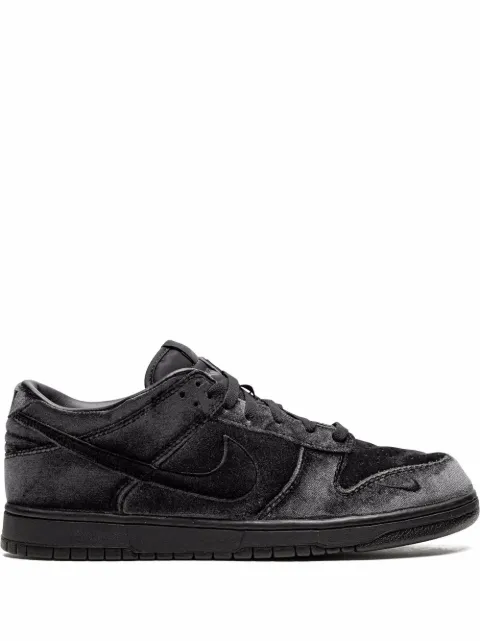 Nike x Dover Street Market Dunk Low "Triple Black Velvet" sneakers MEN