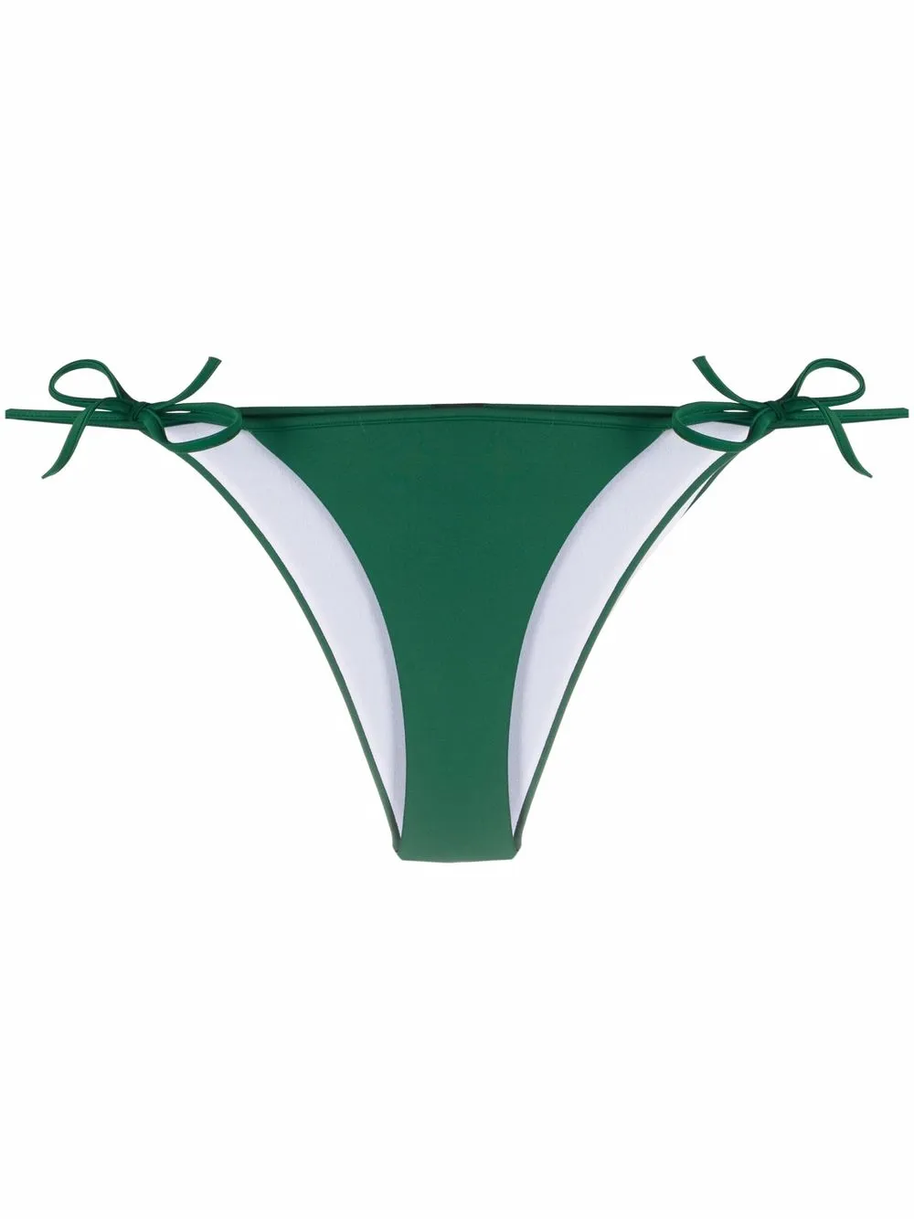 

Dsquared2 logo-print tie bikini bottoms - Green