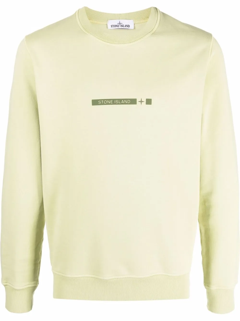 

Stone Island sudadera con logo estampado - Verde