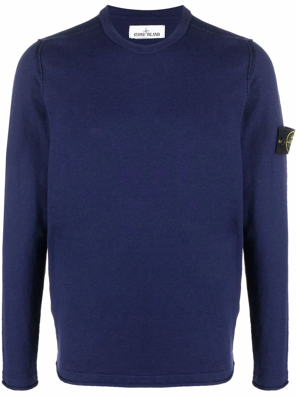 

Stone Island suéter con distintivo Compass - Azul