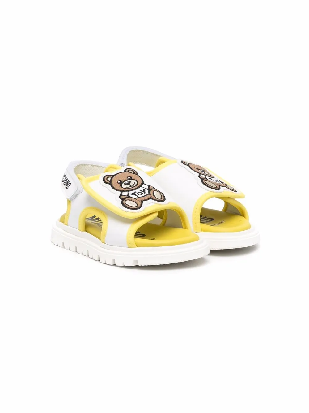 moschino bear sandals