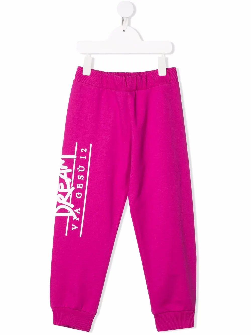 

Versace Kids pants con logo estampado - Morado