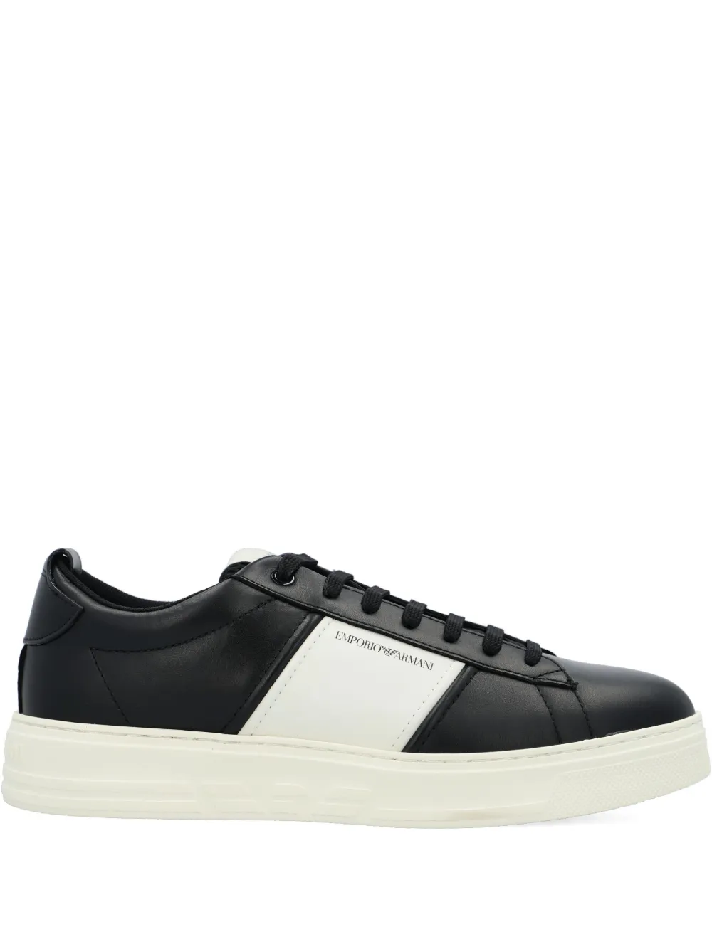 Emporio Armani Sneakers con inserti - Nero