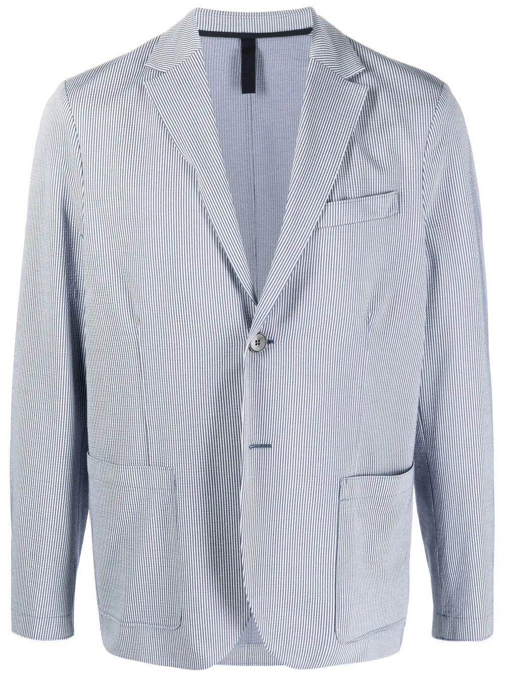 

Harris Wharf London single-breasted button blazer - Blue