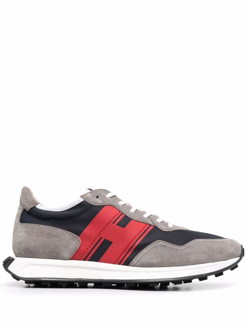 

Hogan H601 low-top suede sneakers - Grey