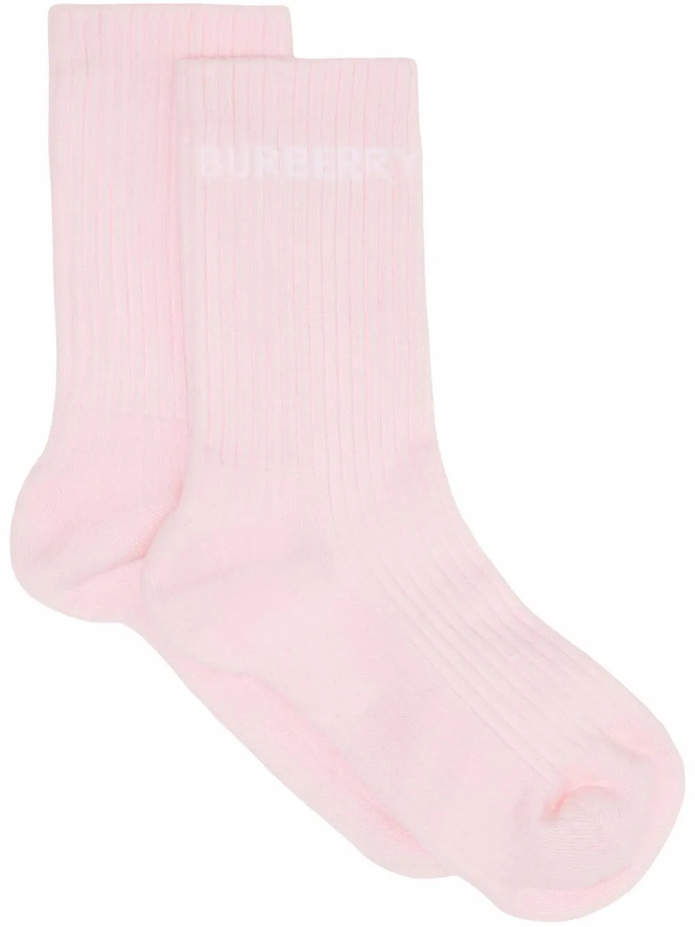 

Burberry logo intarsia socks - Pink