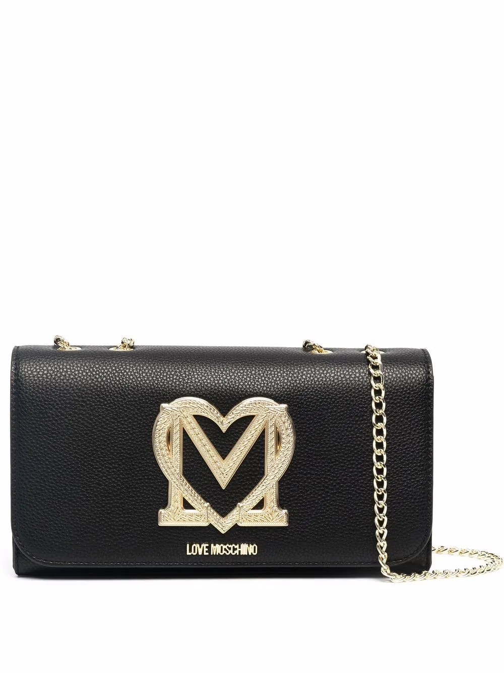 logo-plaque shoulder bag
