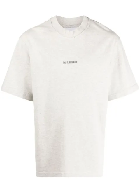 Han Kjøbenhavn T-Shirt mit Logo-Stickerei