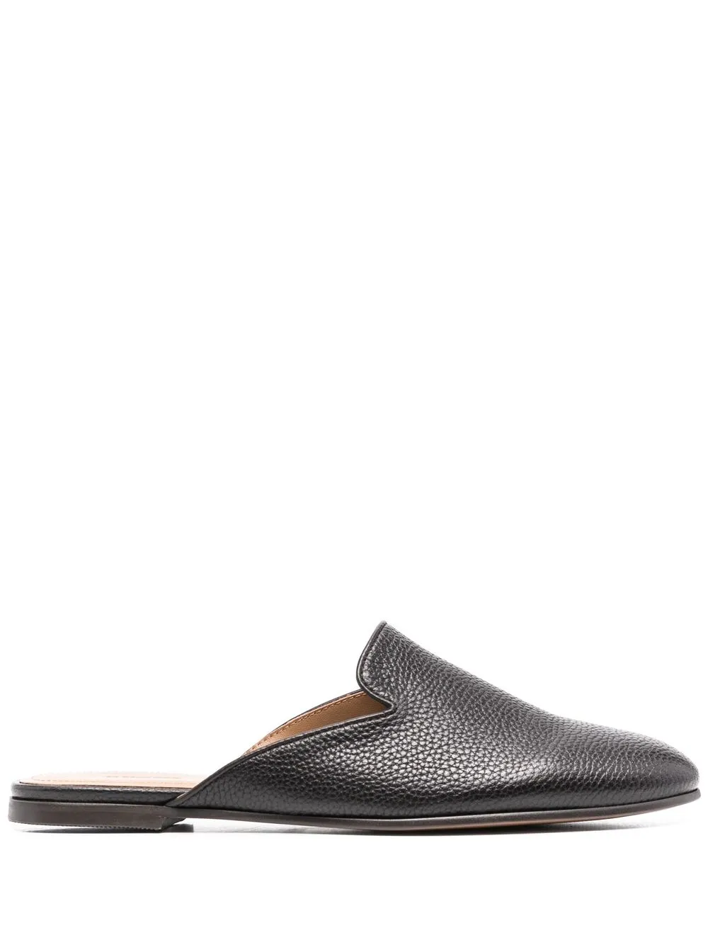 

12 STOREEZ mules slip-on con aberturas - Negro