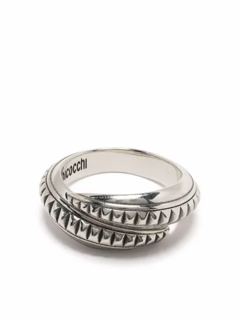 Emanuele Bicocchi pyramid-spiral ring