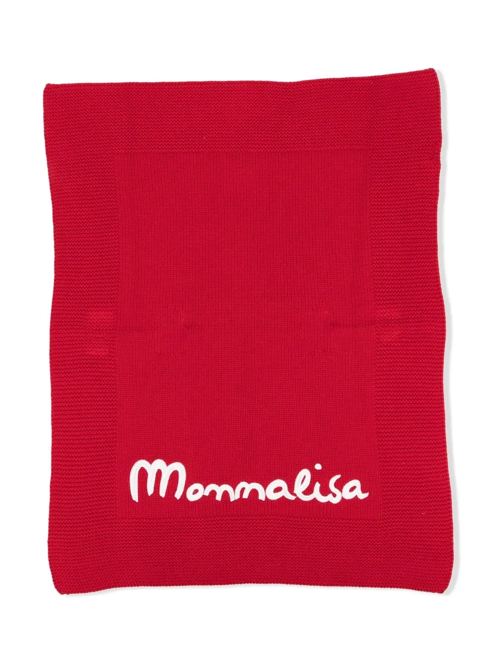 

Monnalisa embroidered-logo detail blanket