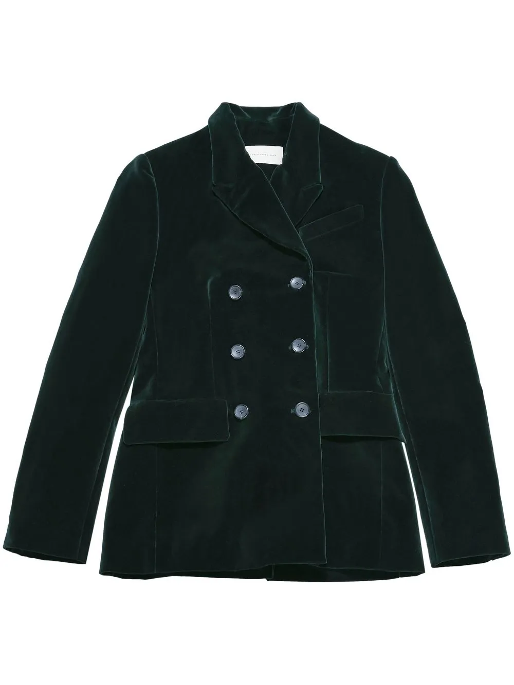 

Christopher Kane blazer con doble botonadura - Verde