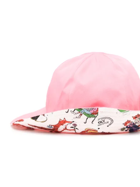 Reversible fox-print Bucket Hat - Farfetch